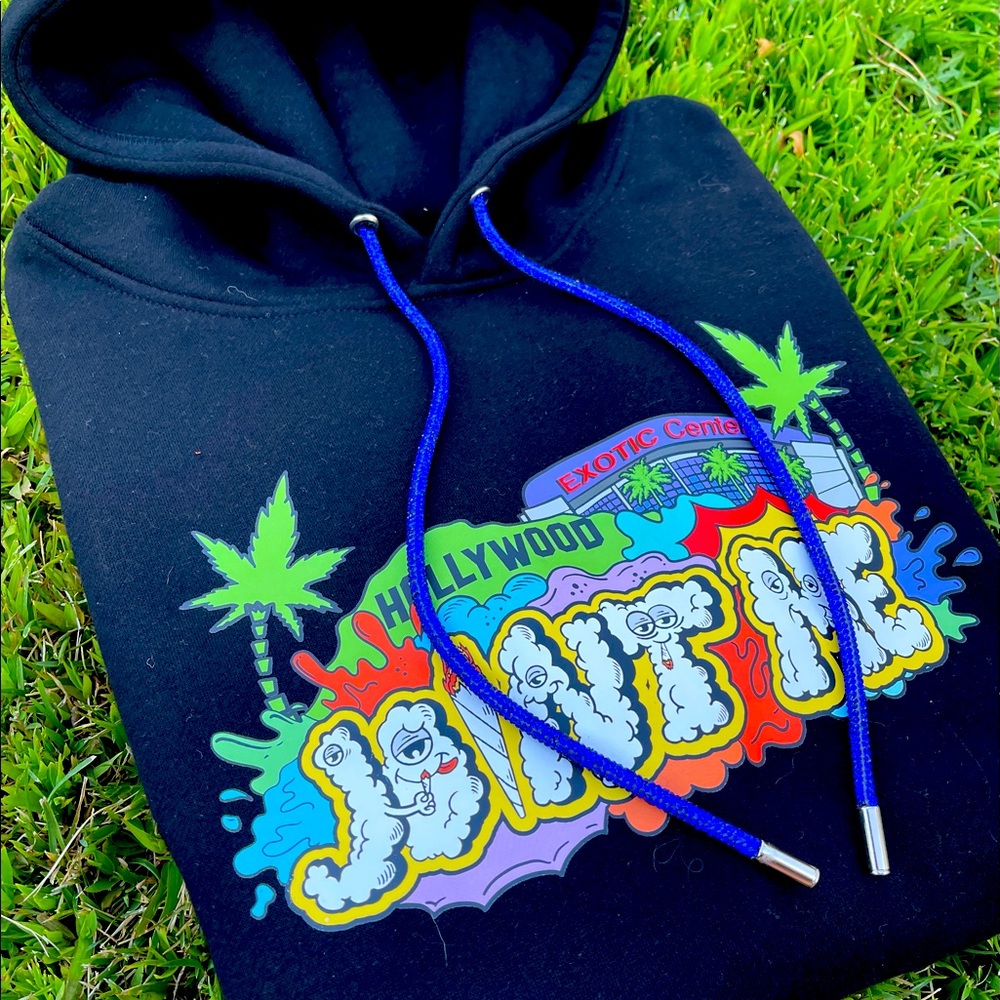 JOINT ME 💙 ROYAL BLUE CRYSTAL HOODIE SWAROVSKI